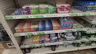 Dollar Tree Over-The-Counter Shelf Organization | August 2024 (Soft Spoken)