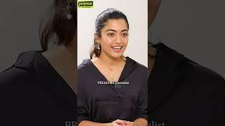 Rashmika Mandanna | Prema the Journalist #105 | #shorts