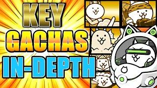 The KEY Gacha Units IN-DEPTH! The Battle Cats Beginners Guide