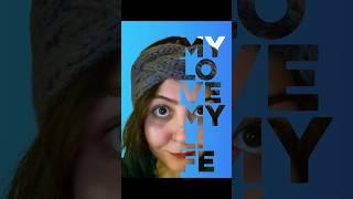 Adobe Photoshop 2025: Creating a Stunning Text Effect! #mylove
