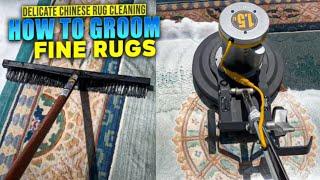 Delicate Chinese Rug Cleaning + IMPORTANT TIP For Fine Rug Cleaning | Rug Cleaning in Fort Smith, AR