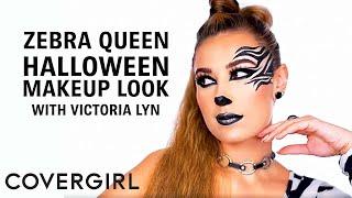 Zebra Queen Halloween Makeup Look with Victoria Lyn | COVERGIRL