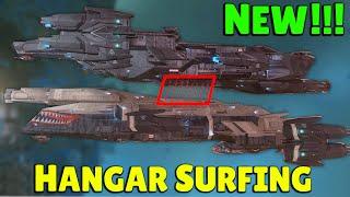 HANGAR-SURFING: New X-treme Sport in Star Citizen