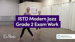 ISTD Modern Jazz Grade 2 exam work