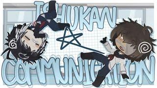  ️ ꒰꒰  ISHUKAN COMMUNICATION --・DAZAI + AKU | filler ??? | BSD:: Bungo High | read desc!!!・