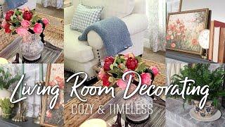 Simple Ways to Refresh Your Living Room | Neutral & Cozy Summer 2025 Decor Ideas | Robin Lane Lowe