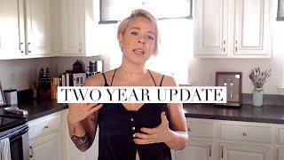 Chalk Painted Kitchen Cabinets 2 Year Update | Annie Sloan Chalk Paint