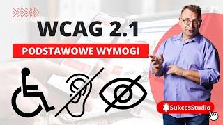 WCAG 2.1 - podstawowe wymogi - SukcesStudio.pl - osiągnij ze mną swój sukces w Biznesie