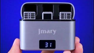 Best Quality Mic For Content Creator / Wireless Microphone (iPhone) Jmary MW-15 / Roll Talent