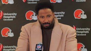 Myles Garrett Postgame Press Conference vs. Pittsburgh