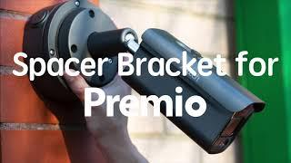 Assemble Zxtech Premio IP CCTV Camera Spacer Bracket