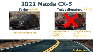 2022 CX-5 Trim Comparison: Why I only recommend 2 of the 8 trims