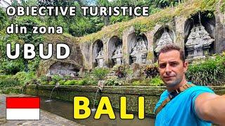 OBIECTIVE TURISTICE din UBUD - Magazine cu obiecte de arta, temple balineze & Tegallalang