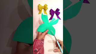 Glitter Foam Sheet Bow | How To Make Simple Easy Bow | Masna od eva pene #bow #glitterfoamcraft #diy