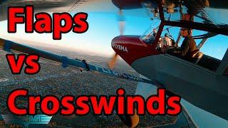 Flaps and X Wind Component