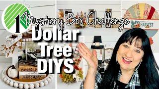  FUN FALL DOLLAR TREE DIYS | MYSTERY BOX CHALLENGE