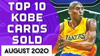 Kobe Bryant - Top 10 Basketball Cards Sold August 2020