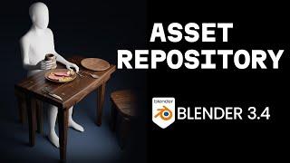 [ BLENDER 3.4 ] Asset Repository - REEL-