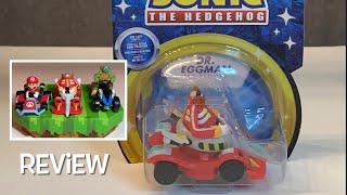 Sonic Team Racing Egg man and the egg booster diecast vehicle review 