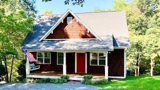 Stunning Beautiful Red Cottage House With Mountain View | Exploring Tiny House