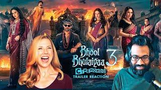 Bhool Bhulaiyaa 3 Trailer Reaction! @D54pod | Hindi |  Kartik Aaryan,Vidya B,Madhuri D,Tripti!