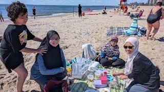 Celebrating Lisa's 11th Birthday at New York Beach Party 