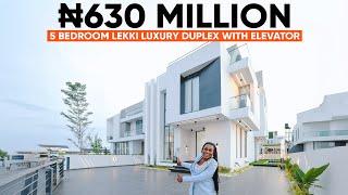 Inside a ₦630 Million ($420,000) Luxury Duplex in Lekki Lagos | Elevator, Pool, Cinema & More!