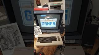 Playing California Games on a Commodore 64, 1987 #shorts #retrogaming