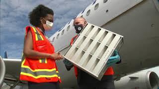 Coronavirus Travel | Exclusive look at United Airlines' new COVID-19 cleaning, safety measures