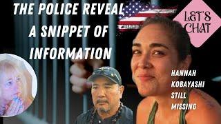 Hannah Kobayashi- Some Information From the Police