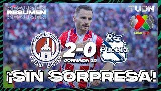 Resumen y goles | Atl San Luis 2-0 Puebla | Liga Mx -AP2024 - J15 | TUDN