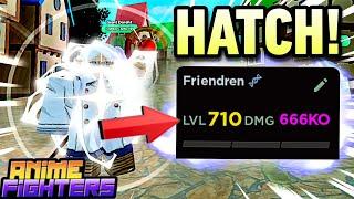 Hatch This NEW SECRET NOW In Anime Fighters!