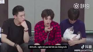 [Vietsub] IDOL HITS anh em NINE PERCENT gọi Chu Chính Đình bàn bài hát trình diễn.