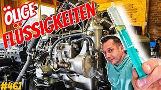 SAFT for LAYLA 🫡 | Will it stay dry? | Restoration of a 2010 UNIMOG | Engine and transmission oil...