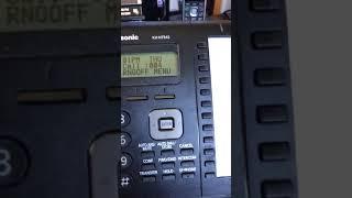 Program a key KX-DT and KX-NT Panasonic phones