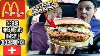 McDonald's Honey Mustard Homestyle Chicken Sandwich | McDonald's International Menu | Switzerland