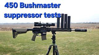 450 Bushmaster Suppressor comparison