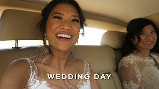 wedding day vlog | kelly & anthony