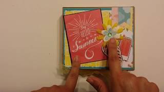 Summer Mini Album in a box