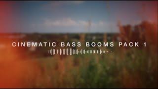 FREE Cinematic Bass Booms Pack 1