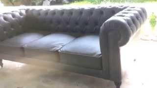 Chesterfield sofa's made in the Philippines by Vintage Hub