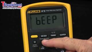 What Are The Power Up Options On The Fluke 87 V Multimeter