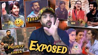 BIGGBOSS18:VIVIANRAJAT PRIORITY CHECK SAFE DIGVIJAYKASHISH FASI CHAHTKARAN TEELI SHRUTIKA EXPOSED