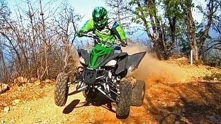 Yamaha Raptor 700 ATV Secret Hidden Bonus Trail Ride ( Seriously Awesome XC Route )