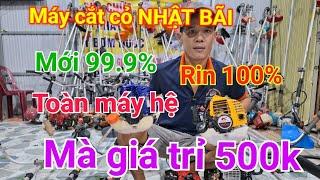 ngày 03_10 máy cắt cỏ NHẬT BÃI GIÁ RẺ.lh 0944464963 mới 99.9% rin100% nỗ ngon lành bảo hành 6 tháng