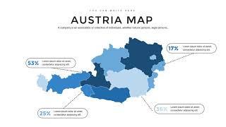 Austria PowerPoint Maps for Presentation - ImagineLayout