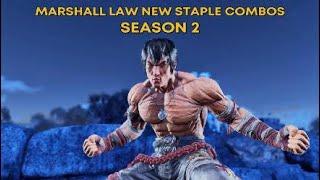 TEKKEN 8 New Marshall Law Combos Season 2