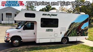 Cruise America - Review and Walk through of 25' standard 5 passenger RV