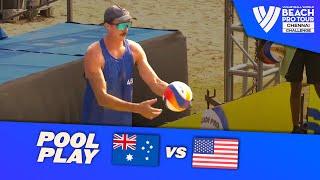 Hodges/Schubert vs. Crabb/Brunner - Pool Play Highlights | Chennai 2024 #BeachProTour