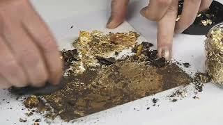 How to Use Cosmic Shimmer Gilding Flakes